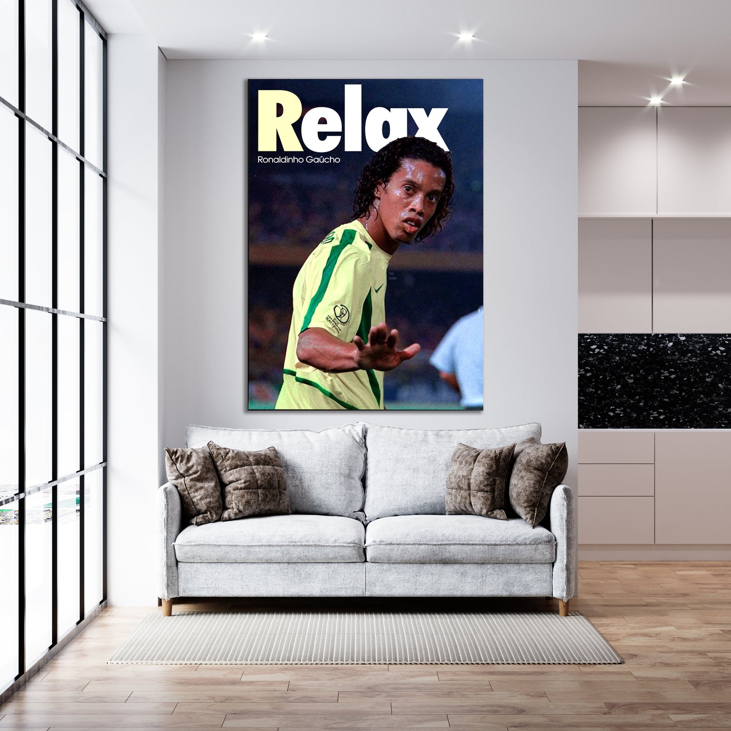 Ronaldinho "Relax" - Canvas