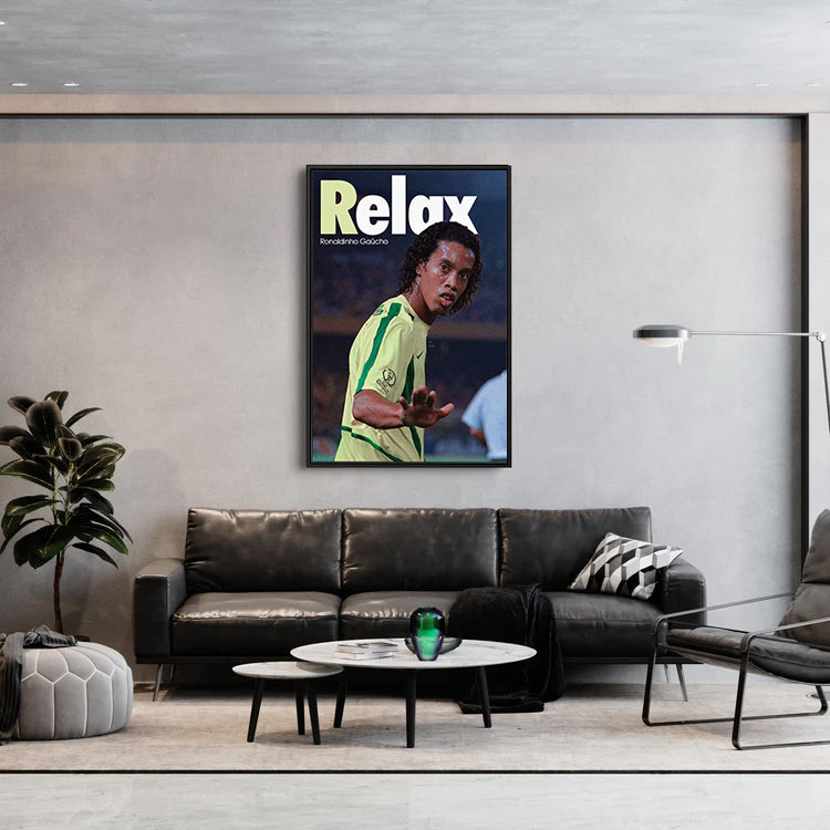 Ronaldinho "Relax" - Poster