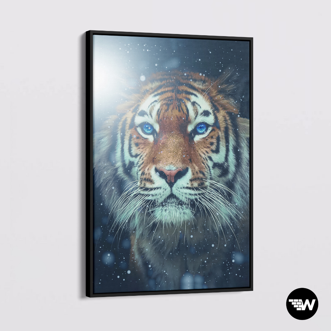 Snow Tiger - Canvas