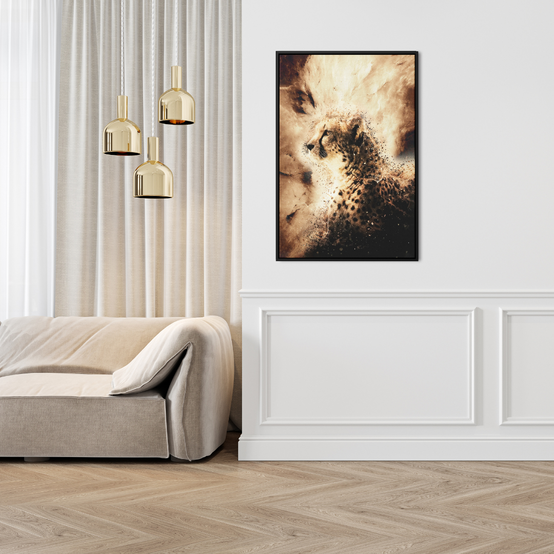 Cheetah Dust - Canvas