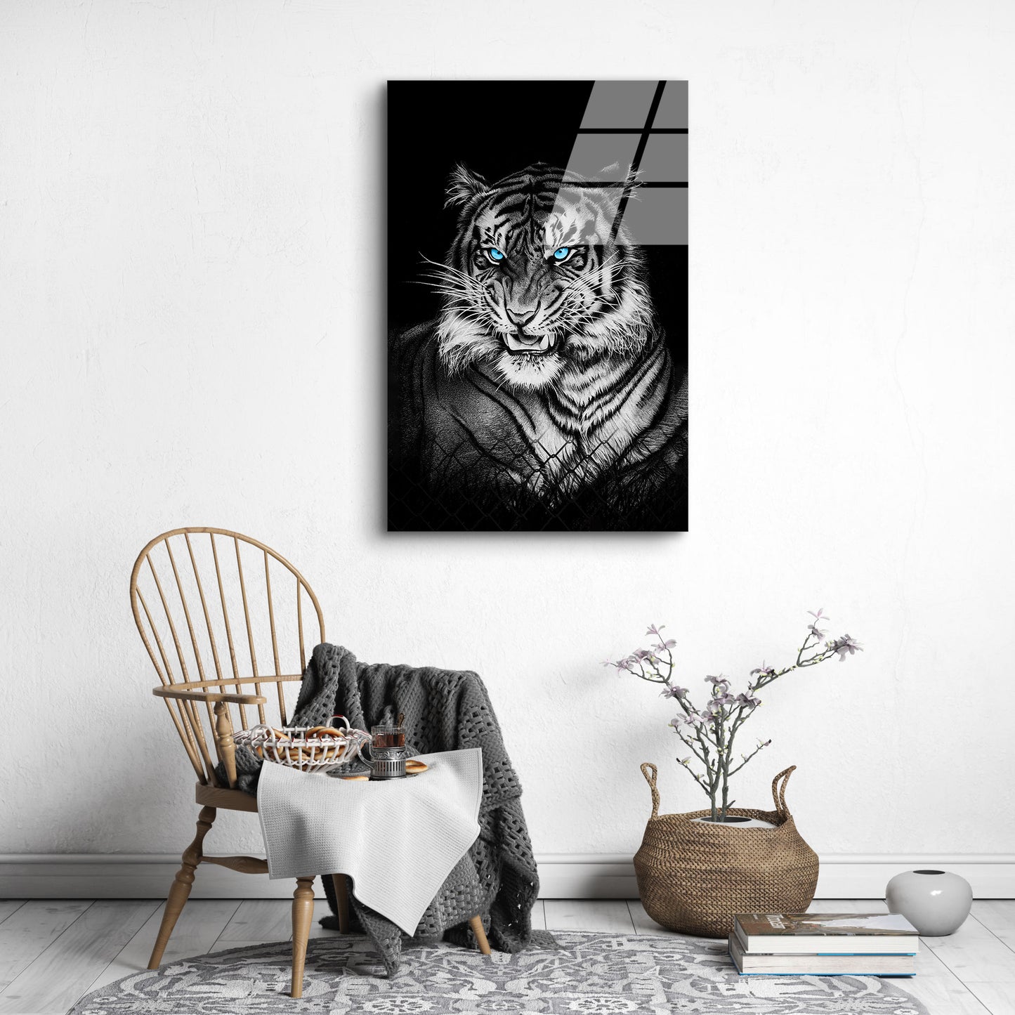 Hungry Lion - Glass
