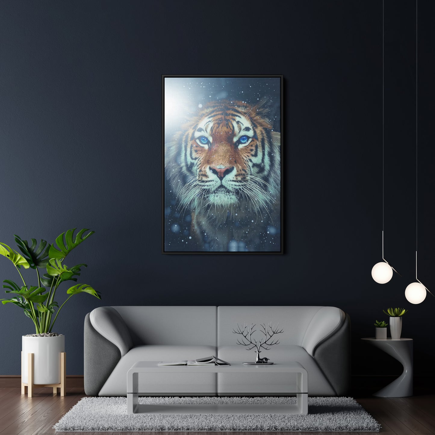 Snow Tiger - Canvas