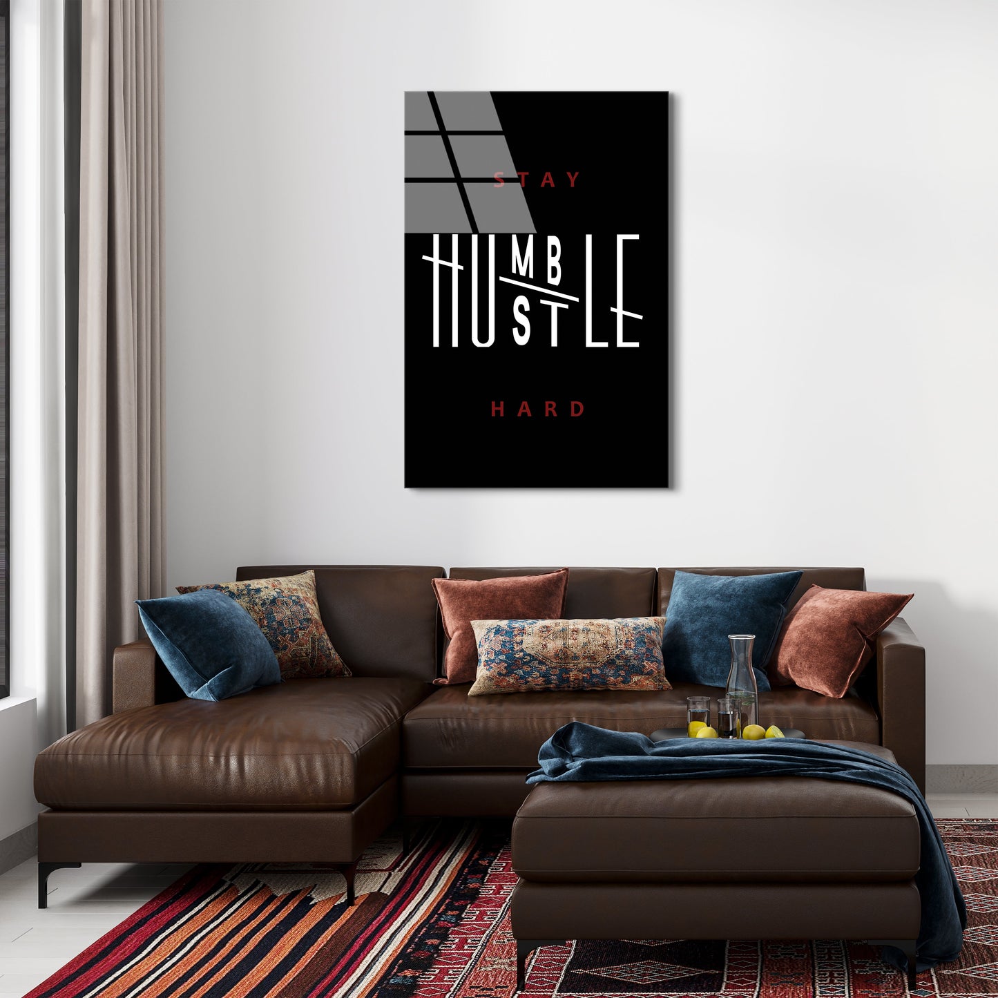 Hustle & Humble - Glass