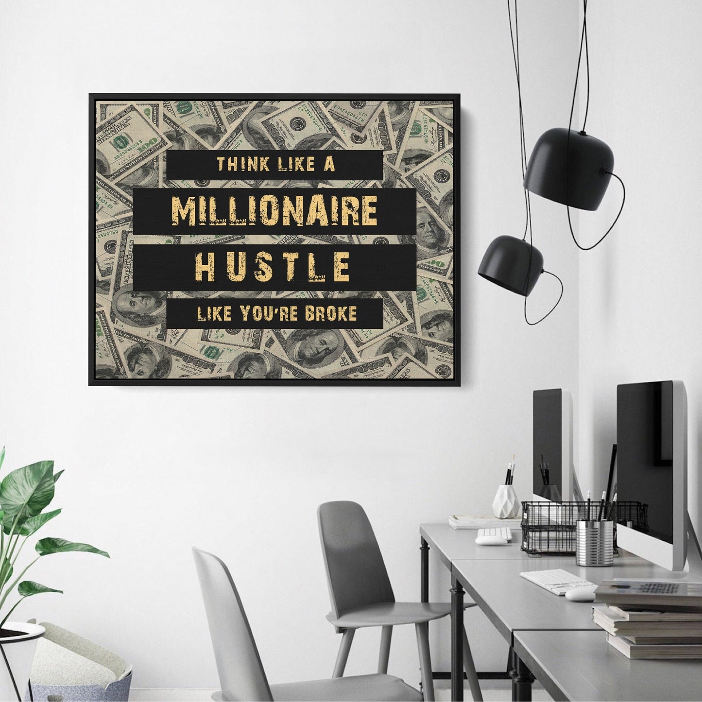 THINK BIG ACT SMALL - Poster