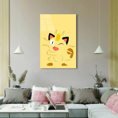 Meowth  - Glass