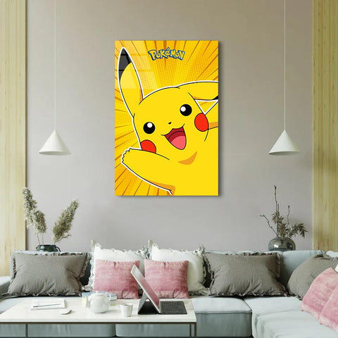Pikachu - Pokemon - Glass