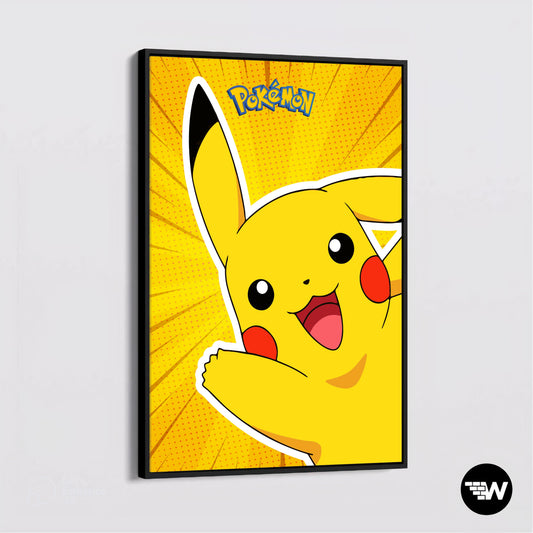 Pikachu - Pokemon - Poster