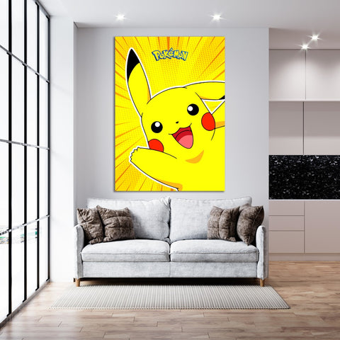 Pikachu - Pokemon - Canvas