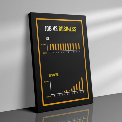 JOB VS BUSINESS - Poster