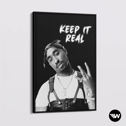 Tupac - Keep It Real - Poster