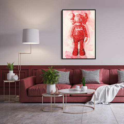 BEARBRICK - RED VIP