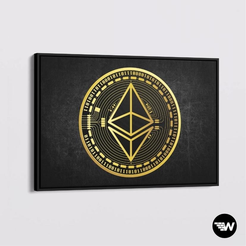 ETH - Gold - Poster