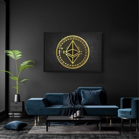 ETH - Gold - Poster