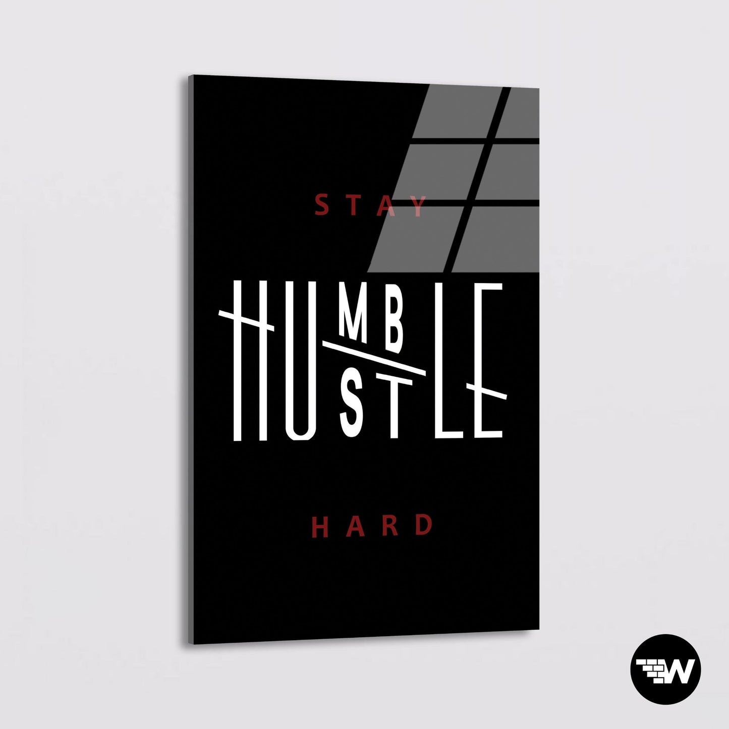 Hustle & Humble - Glass