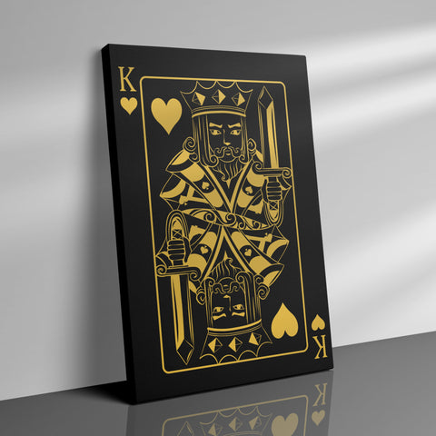 KING CARD - Canvas