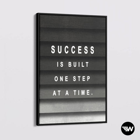 SUCCESS IS BUILD - Poster