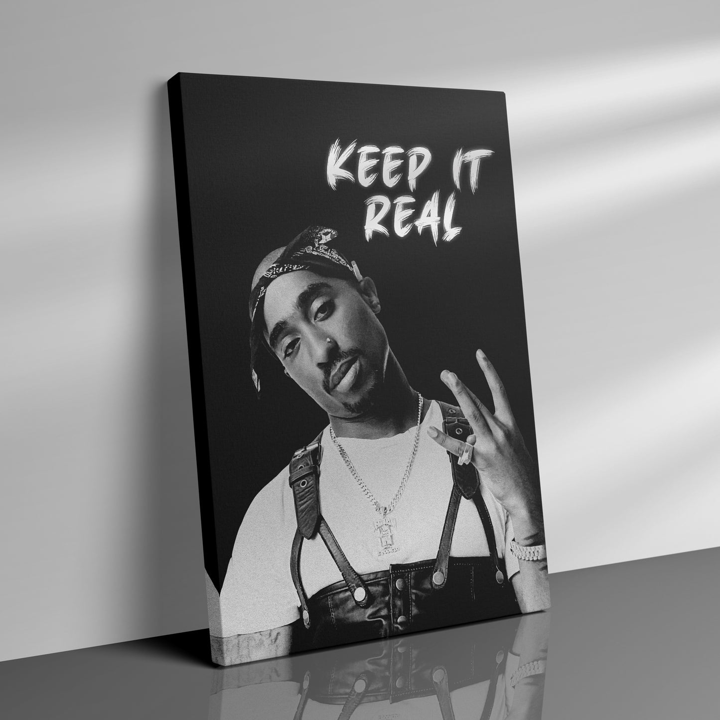 Tupac - Keep It Real - Canvas