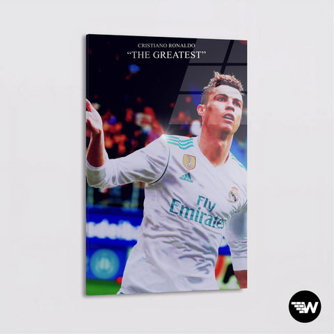 Cristiano Ronaldo 'The Greatest' - Soccer - Glass