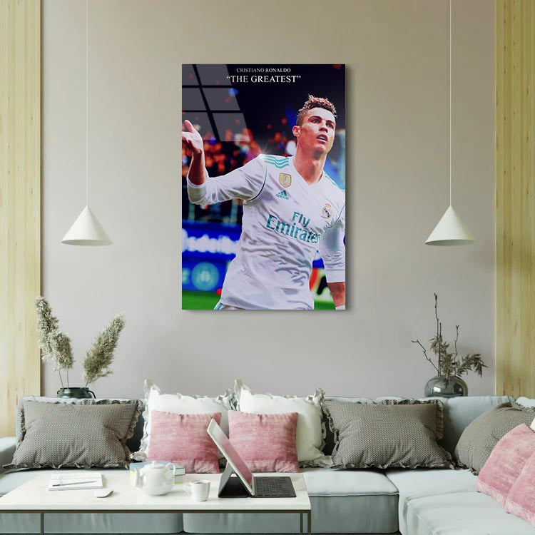 Cristiano Ronaldo 'The Greatest' - Soccer - Glass