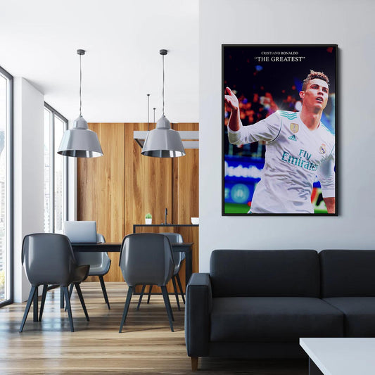 Cristiano Ronaldo 'The Greatest' - Soccer - Poster