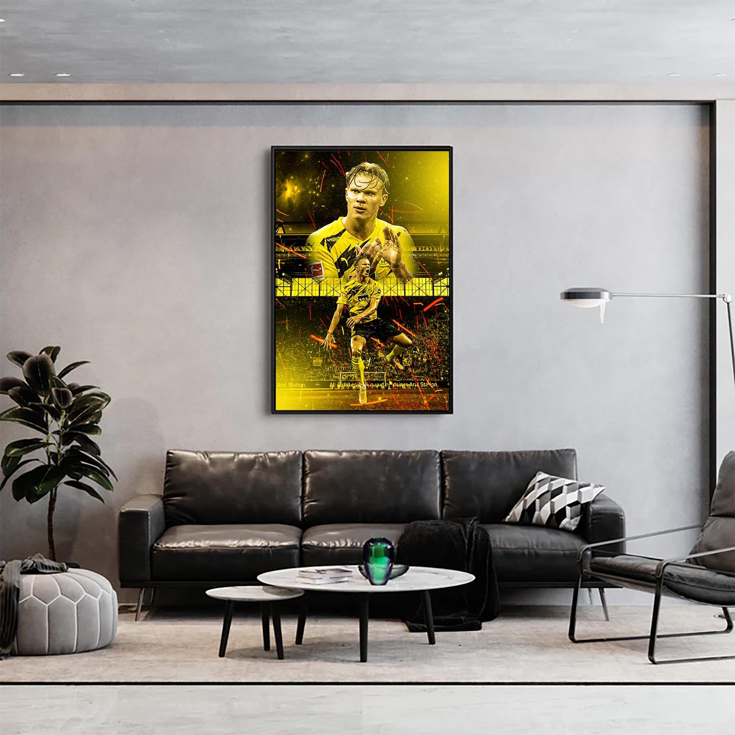 Golden Haaland - Soccer - Poster