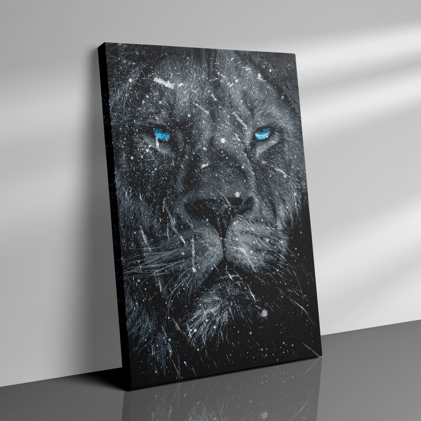 Snow Lion - Canvas