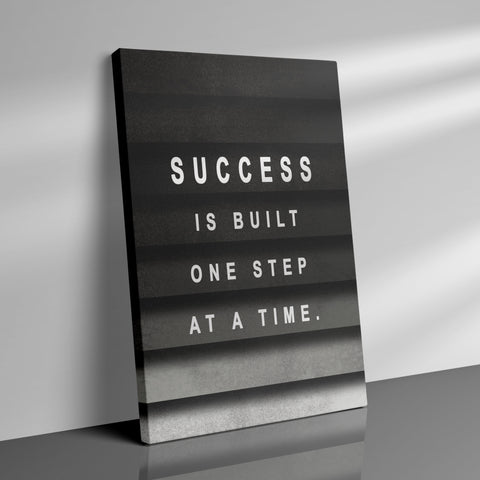 SUCCESS IS BUILD - Canvas